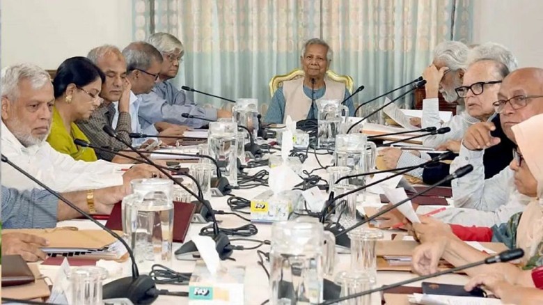 উপদেষ্টা পরিষদের সভায় দুই অধ্যাদেশ ও তিন প্রস্তাব অনুমোদন