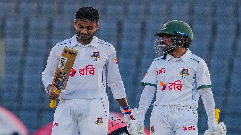 ১৬১ রানের লিড নিয়ে লাঞ্চে বাংলাদেশ